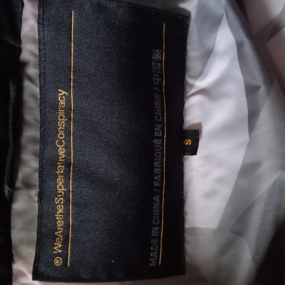 We are the Superlative Conspiracy down bomber jacket - Picture 4 of 12